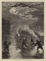 Eel-Spearing on the Scotch Border
